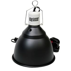 Exo Terra UV-Reflektorlampe aus Aluminium Light Dome bis 150W mit einem Durchmesser von 18cm