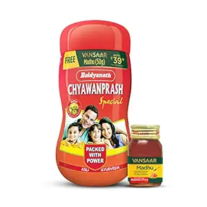 Baidyanath Chyawanprash Special - 950g with 50g Madhu Free | Immunity Booster | Enhances Strength & Stamina