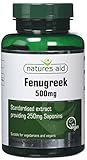 Natures Aid 500mg Fenugreek Capsules - Pack of 90