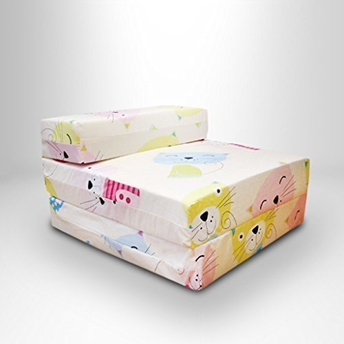 Childrens Single Fold Out Z Bed Chair Cat Nap