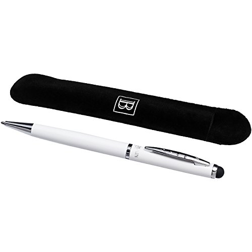 Preisvergleich Produktbild BALMAIN - Stylus Kugelschreiber - weiss