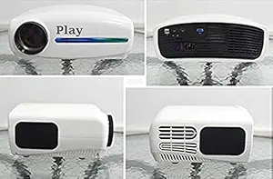 PLAY Latest Android 9.0 Advance Technology Full HD Native 1080p Portable Projector for Home Theater Entertainment Office & Education | 7200Lm 4k 3D Full HD LED 3840 x 2160p WIFI Smart Bluetooth Feature | WiFi, VGA, USB, HDMI, AV INPUT, AUDIO with Remote Control Connectivity