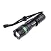 Produktbild LED Taschenlampe, iTECHOR Wasserdichte Super-helle Leicht Cree T6 800 Lumen 3 Modi Zoomable Skalierbare LED Taschenlampe/Flashlight für Radfahren, Wandern, Camping - Schwarz