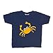 Inda-Bayi Baby-Toddler-Kids Heavy Cotton T Shirt - crab
