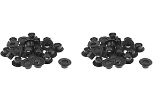 PAOWSIETIVIITY 2 set di 12 cuscinetti per biliardino con filettatura a vite per calcio balilla