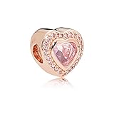 Pandora Damen-Bead Charms Vergoldet Kristall 787608NPM