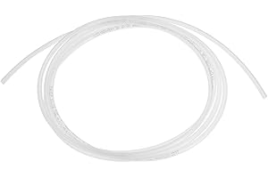 sourcing map Tubo flessibile in nylon, diametro interno 4 mm x diametro esterno 6 mm, 3 m, PA6, tubo in nylon PA6, per trasferimento di fluidi, traslucido