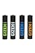 Produktbild Clipper Classic - Clipper Classic - GIZEH Black Cap - Feuerzeug - 5 Stück verschiedene Farben