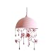 Produktbild GJY Semicircle Pink Restaurant Small Chandelier, Pastoral Style Rose Flower Iron Creative Bedroom Stair Ladder Chandelier