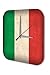 Produktbild Wanduhr Welt Reise Italien Flagge Wand Deko Uhr Vintage Retro