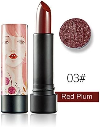 High Quality Metal Color Pearl Lipstick 3.8g Long-lasting (03#)