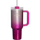 Stanley Adventure Quencher H2.0 Flowstate Trinkglas, 1,2 l, Camelia Pink Gradient