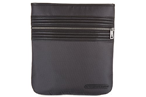 Preisvergleich Produktbild Armani Jeans Umhängetasche Herren Tasche Schultertasche Messenger Bag Grau