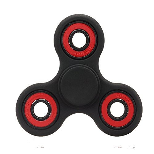 L-FENG-UK Toys Hand Tri Spinner Release Stress for Children and Adults 107# (Black Red) L-FENG-UK Toys Hand Tri Spinner Release Stress for Children and Adults 107# (Black Red)