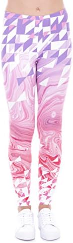 Colorful leggings for women freesize fits S-L girls leggins printed with different patterns Yoga Pants High Waist sports pants for workout fitness jogging or training pants