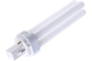 GE Biax D G24D-2, lampada a risparmio energetico, bianco freddo, 18 W, 2 PIN, 4000 K