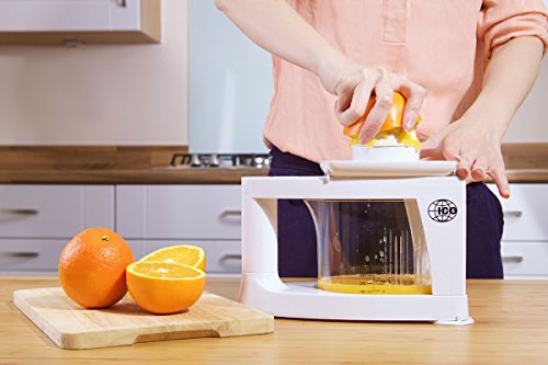 ICO ICO017 8–1 Profi Spiralschneider mit Mandoline, Käsereibe, und Saftpresse, Kunststoff, weiß, 24.8 x 21.6 x 14.6 cm - 3
