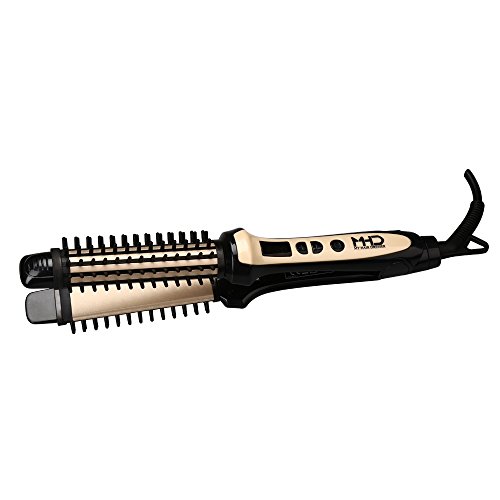 MHD Hot Hair Brush + Dual Voltage Straighteners + Ceramic Curler 100°C-200°C Multi Stylers