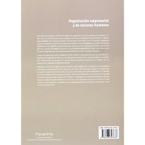 Organización empresarial y de recursos humanos (Cp - Certificado Profesionalidad)