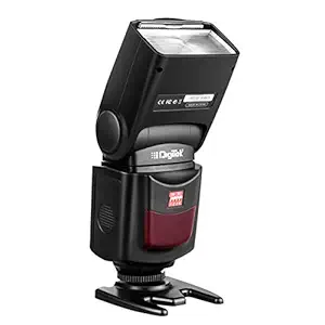 DIGITEK (DFL-088) Speedlite Flash | Range of Manual Models with High Sync Speed | for Cameras, Video Cameras with Standard Hot Shoe Mount (Without Trigger)