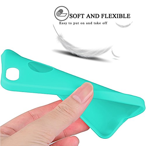 Funda iPhone 5   5S   SE  SpiritSun Soft Carcasa Funda para iPhone 5   5S   SE  4 0 pulgadas  Ultra Delgado y Ligero Flexible TPU Caja Suave Silicona Piel Carcasa Anti Rasgu  os Anti Golpes Parachoques Dise  o Mate Opaco Gel Protectora Carcasa - Azul