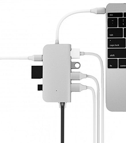 LMP 14368 USB 3.0 (3.1 Gen 1) с 5000 Mbit/s Silber, Weiß Hub - 2