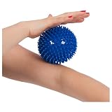 Igelball Massageball – Ca. 6 Cm, Hellblau – Zur Selbstmassage Von Rücken, Nacken & Füßen, Fördert Durchblutung