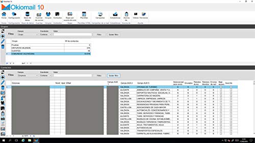 Okiomail 10 - E-Mail Marketing desde tu propio ordenador o servidor  Licencia un a  o