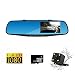 Produktbild Sokache Doppelte Linse Dashcam Autokamera Video Recorder 1080P Full HD Kamera DVR Loop Aufnahme 4,3 Zoll, 32G Speicherkarte , black , right