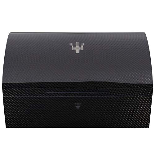 Preisvergleich Produktbild YONG FEI Zigarrenschachtel - Zigarren Humidor Zedernholz Doppelschicht-Alcoholization-Box mit großer Kapazität Eingebauter Luftbefeuchter Zigarrenschachtel