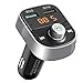 Price comparison product image AWAKMER Bluetooth Receiver FM Transmitter Car Charger Car Locator, App Support 2 USB Ports PowerIQ and USB Drive to Play MP3 Files