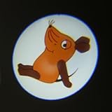 ANSMANN LED Kindertaschenlampe Projektionslampe Jungen blau Lampe und Projektor in Einem – leuchtet und projiziert Bilder an die Wand (Sendung mit der Maus) geprüfte Kindersicherheit und verbesserte Qualität - 10