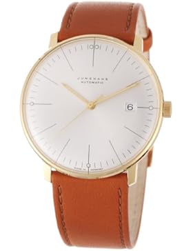 Junghans Herrenarmbanduhr MAX BILL Automatik GOLD 10 MIC Analog 027/7700.00