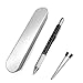 Price comparison product image KING OF FLASH Handy-Man DIY Stylus with Built-In Ballpoint Pen, Interchangeable Screwdriver, Ruler and Spirit Level for Touch Screen Devices Free Cleaning Cloth (With Gift Box) (Black)