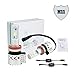 Produktbild Diesel Auto 2x H11 LED Autoscheinwerfer 6500K Weiße LED Scheinwerfer 72W 12000LM mit CREE Birnen Frontscheinwerfer Kit , 3 Yr Garantie