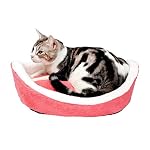 LvRao-2-in-1-Pet-Casa-Nido-a-Forma-di-Conchiglia-Accogliente-Caldo-Cuscino-Cuccia-Morbido-Letto-per-Cani-Animale