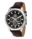 s.Oliver Herren-Armbanduhr Chronograph SO-3684-LC