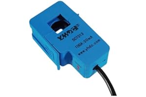 YHDC split core current transformer SCT013 variations: input 5A, 10A, 15A, 20A, 25A, 30A, 50A, 60A, 100A output 1V, 0.333V ±1% set 6pcs (SCT013-100 100A/1V set 6pcs)