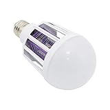 Curso de la vida: 50000 horas YUN MY GIRL Mosquito Killer Electronic Lamps E27 Bombilla LED Mosquito fotocatalizador Trampa Mosquito Mosquito Asesino 220V Lámpara antimosquitos