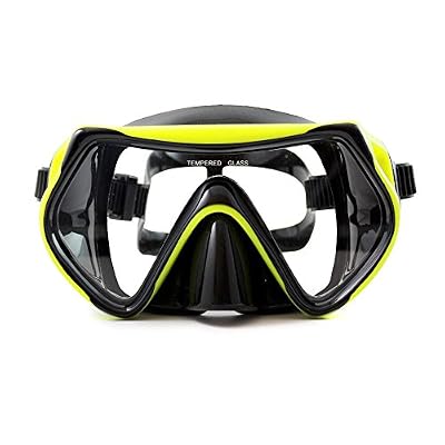 Sportastisch LE PLUS VENDU : Masque de plongée professionnel "Dive Under" de Sportastisch :: couche anti-buée :: mono-verre en verre trempé :: verre continu permet un champs de vision maximal :: zone en caoutchouc et protection du nez extra larges :: s…