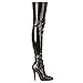 Produktbild Pleaser Seduce-3000 - Sexy High Heels Stretch Overknee Stiefel 36-48, Größe:EU-44 / US-13 / UK-10