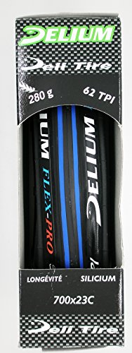 Cubierta Azul Antipinchazos Neumatico Rueda 700 x 23C Bicicleta 62 TPI
