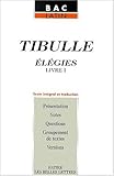 Élégies premier livre / Tibulle