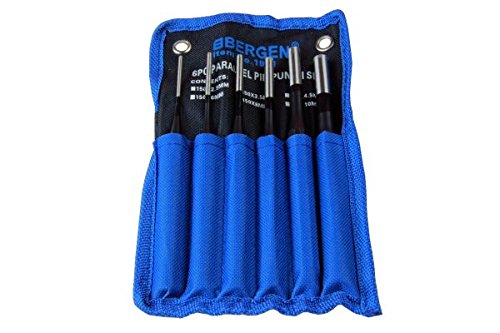 Bergen BER1951 Treibdorne, Splinttreiber, metrisch, in Tasche, 6er Set - 3