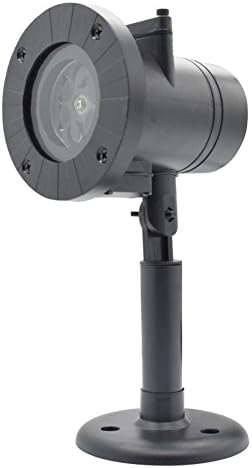 Smallcar Christmas Projector Lights ,12 Pattern Interchangeable Led Halloween Christmas Lamp Valentine's Day Birthday Wedding Party (white)