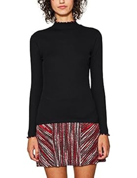 edc by ESPRIT Damen Langarmshirt 097cc1k052