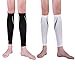 Produktbild VORCOOL 2 Paar Unisex Kompressionssocken Atmungsaktiv Solide Socken Unisex Magic Brand Stock Mode Lässig Crew Socken (Schwarz + Weiß)