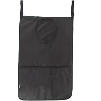 HSOFTIFY Leinen-Wäschesack Zum Aufhängen – 50 X 70 Cm, 100 % Leinen, Armeegrün, Mit Reißverschluss, Platzsparend Für Tür Oder Wand