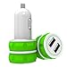 Produktbild doppelt-Port Schnelle USB-Auto-Ladegerät Zigarette Ladegerät für Apple Smartphones iPhone iPad iPod Android iOS Tischgeräte