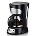 Produktbild Kaffeemaschine nach Hause, Büro Tropfkanne Wasserkocher Tee-Maschine Kaffeemaschine, 600 Watt, 750ML,Schwarz,750 ml